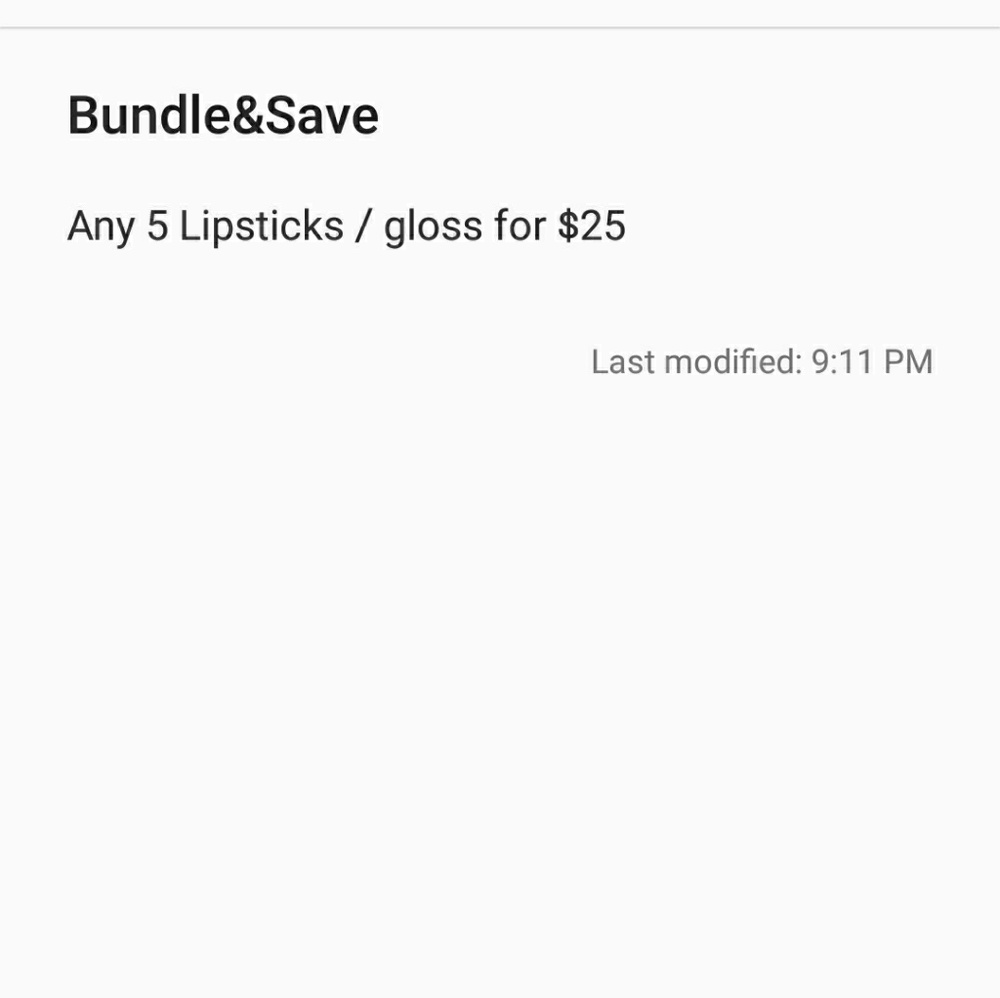 Lip sticks